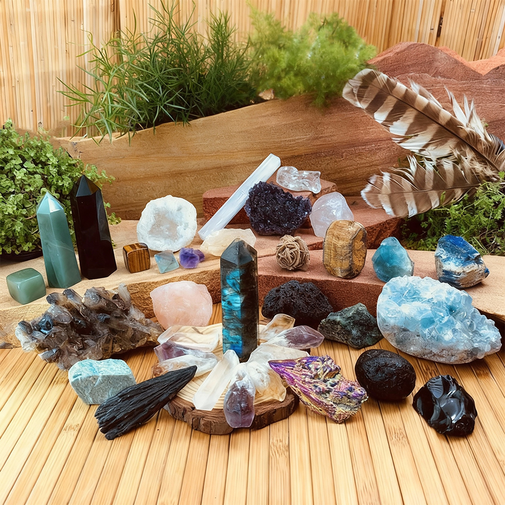 Kit de collectionneurs de cristaux ultimes de 36 pièces🤩