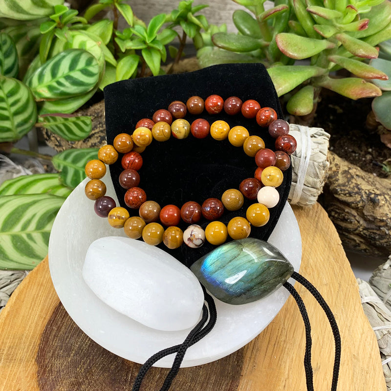 Σετ βραχιολιών Solar Plexus Chakra Mala🌈