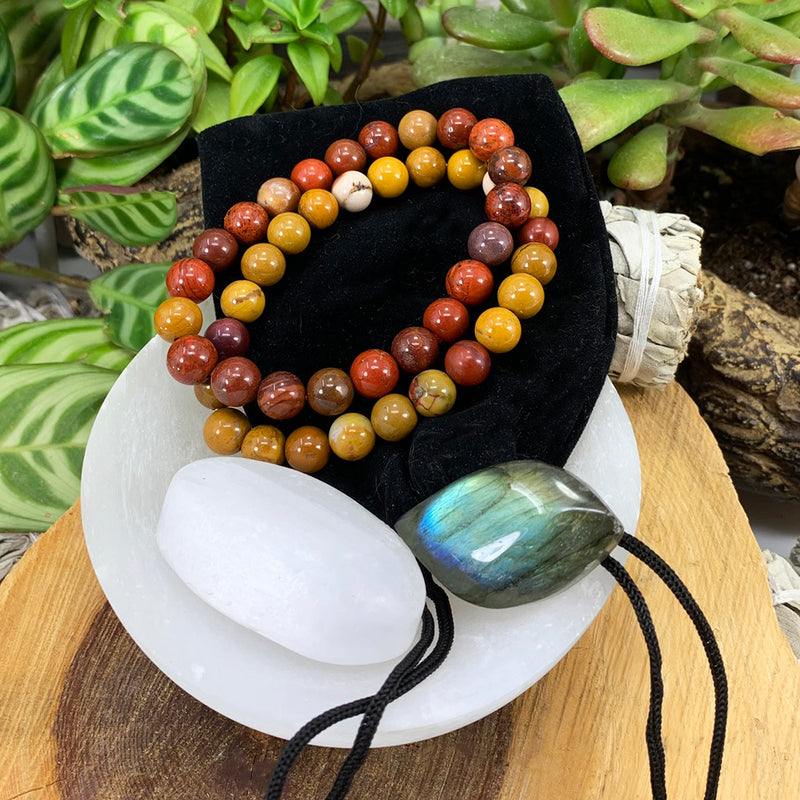 Σετ βραχιολιών Solar Plexus Chakra Mala🌈