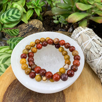 Solar Plexus Chakra Mala armbandasett🌈
