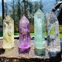 ARRON - Lightworkers Illumination Crystal Point Set