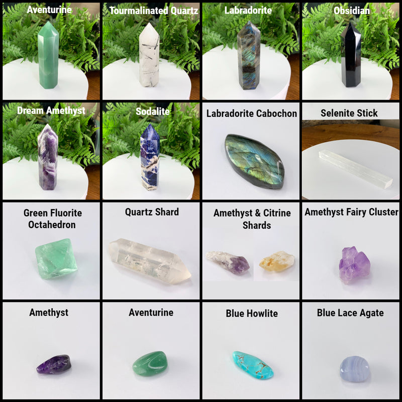 42-Piece Crystal Collectors Bundle Set