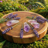 Κολιέ μενταγιόν Z ARRON DESIGN Serenity Moonstone από χάλκινο σύρμα