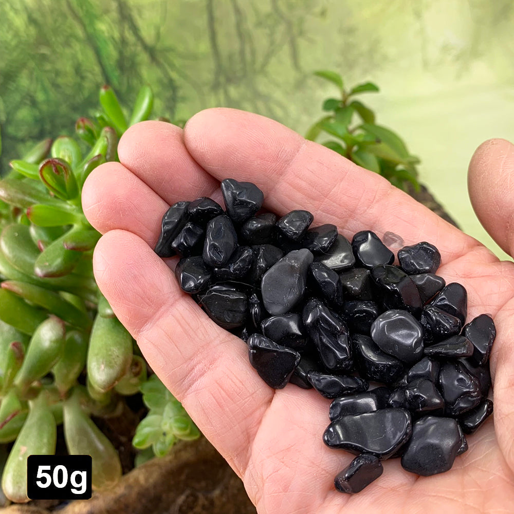 Mini dragi kamni obsidian (50 gramov / 1,7 oz)