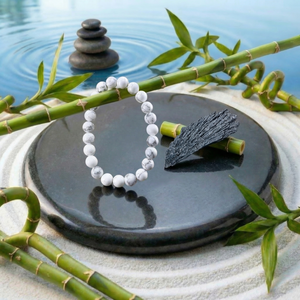 Κολιέ μενταγιόν Z ARRON DESIGN Serenity Moonstone από χάλκινο σύρμα