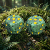 Ruby Zoisite Set of 2 Dice