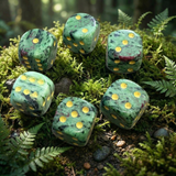 Ruby Zoisite Set of 2 Dice