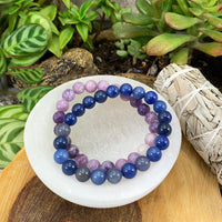 Third Eye Chakra Mala armbandasett🌈