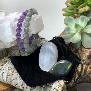 Crown Chakra Mala armbandssett🌈
