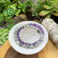 Crown Chakra Mala armbandssett🌈