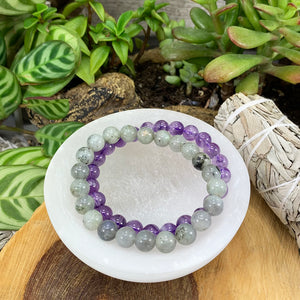 Crown Chakra Mala armbandssett🌈