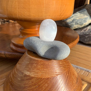 Selenite Ellipse steinar