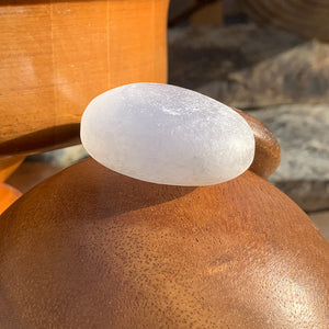 Selenite Ellipse steinar
