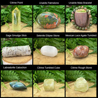 Joyful Citrine + Allies Crystal Box Knippi