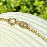 Κολιέ μενταγιόν Z ARRON DESIGN Serenity Moonstone από χάλκινο σύρμα