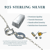 Κολιέ μενταγιόν Z ARRON DESIGN Serenity Moonstone από χάλκινο σύρμα