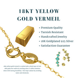 Κολιέ μενταγιόν Z ARRON DESIGN Serenity Moonstone από χάλκινο σύρμα