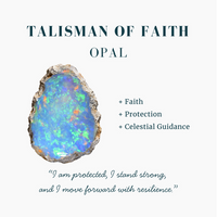 ♐ Sagittarius Opal Zodiac Necklace – November 22 to December 21