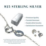 Κολιέ μενταγιόν Z ARRON DESIGN Serenity Moonstone από χάλκινο σύρμα