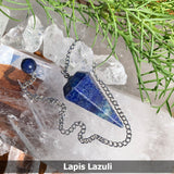 Κολιέ με κρεμαστό κόσμημα από Amethyst Macrame