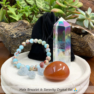 Komplet zapestnic Angel Aura & Azure Mala 👉 75 % CENEJE
