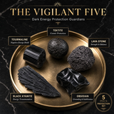 Σετ 5 τεμαχίων Dark Energy Guardian Stones 👉 Έκπτωση 50%.