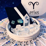 ♈ Κριός - 21 Μαρτίου - 19 Απριλίου - Zodiac Crystal Fusion Σετ με θήκη