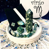 ♍ Virgo - 23 Αυγούστου - 22 Σεπτεμβρίου - Zodiac Crystal Fusion Σετ με θήκη