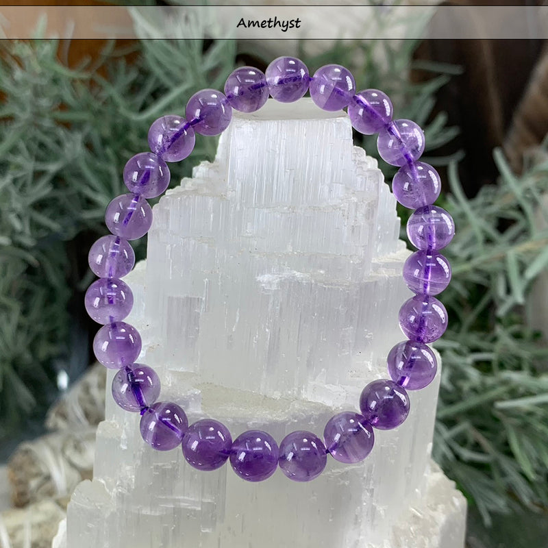 Σετ βραχιολιών Crown Chakra Mala🌈