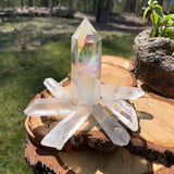 Σετ 8 τεμαχίων Angel Aura Point + Quartz Shards