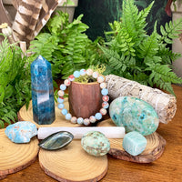 Navdihujoč paket Apatite + Allies Crystal Box