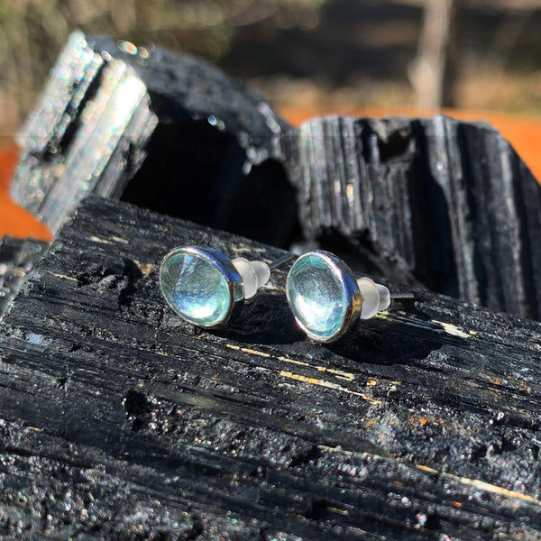 Βραχιόλι Mala African Bloodstone με βελούδινο πουγκί
