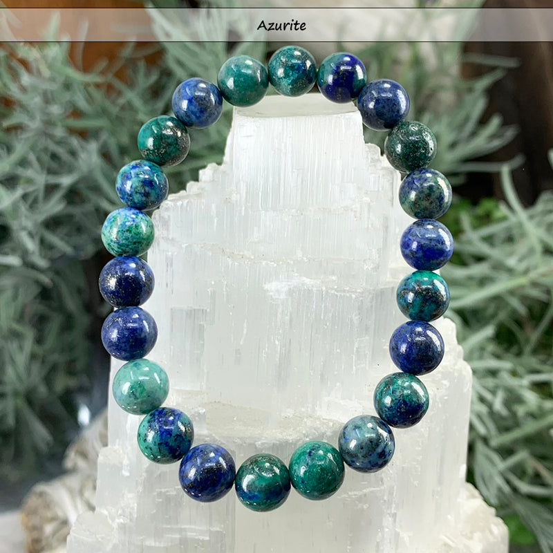 Σετ βραχιολιών Throat Chakra Mala🌈