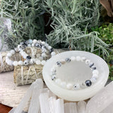 Zapestnica Mala iz mesečevega kamna z žametno torbico