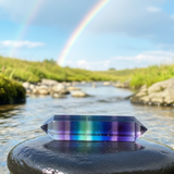 Rainbow Fluorite Double Point