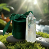 Κολιέ μενταγιόν Z ARRON DESIGN Serenity Moonstone από χάλκινο σύρμα