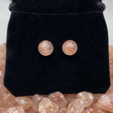 Βραχιόλι Mala African Bloodstone με βελούδινο πουγκί