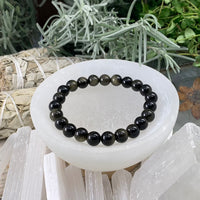Mala Golden Obsidian armbånd med veske