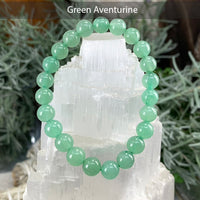 Set di braccialetti Mala di cristallo da 3 pezzi Heart Harmony