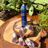 Σετ Lapis Lazuli 8 τεμαχίων + Αμέθυστος