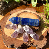 Σετ Lapis Lazuli 8 τεμαχίων + Αμέθυστος