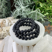 Mala Lava steinarmband með flauelspoka