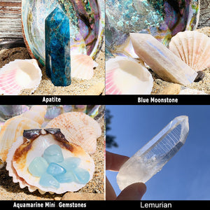 16-deila Mermaid Enchantment Crystal Sett 🧜‍♀️