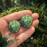 Ruby Zoisite Set of 2 Dice