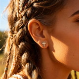 Κολιέ μενταγιόν Z ARRON DESIGN Serenity Moonstone από χάλκινο σύρμα