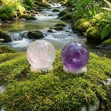 Κολιέ μενταγιόν Z ARRON DESIGN Serenity Moonstone από χάλκινο σύρμα