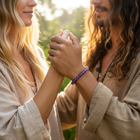 7-stykki Mala Bead Armband Chakra Set (armband fyrir hvert Chakra)