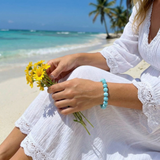 Κολιέ μενταγιόν Z ARRON DESIGN Serenity Moonstone από χάλκινο σύρμα