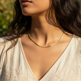 Κολιέ μενταγιόν Z ARRON DESIGN Serenity Moonstone από χάλκινο σύρμα