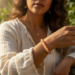 7-stykki Mala Bead Armband Chakra Set (armband fyrir hvert Chakra)